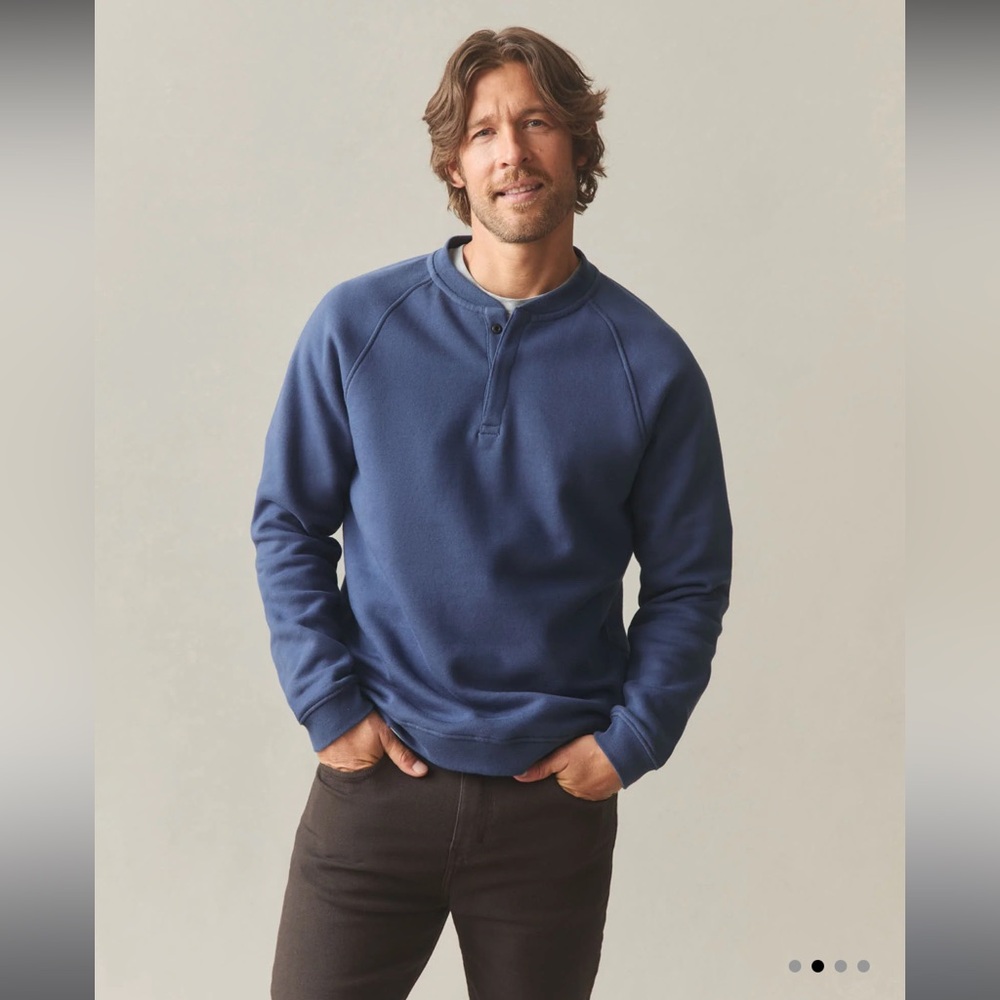 M26 American Giant Men’s Midweight Snap Henley